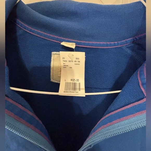 BOSS ORANGE Blue Lightweight Jacket NWT L - Picture 2 of 3